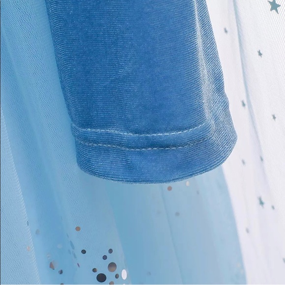 Sparkly costume Elsa Christmas frozen snowflake ❄️ cute high quality dress - Picture 4 of 12
